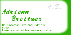 adrienn breitner business card